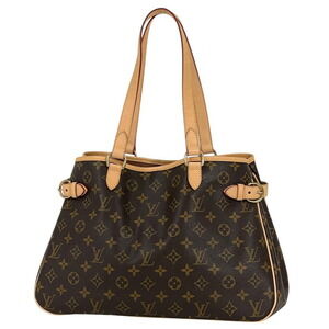 Louis Vuitton Batignolles Horizontal Shoulder Bag Tote Monogram Brown